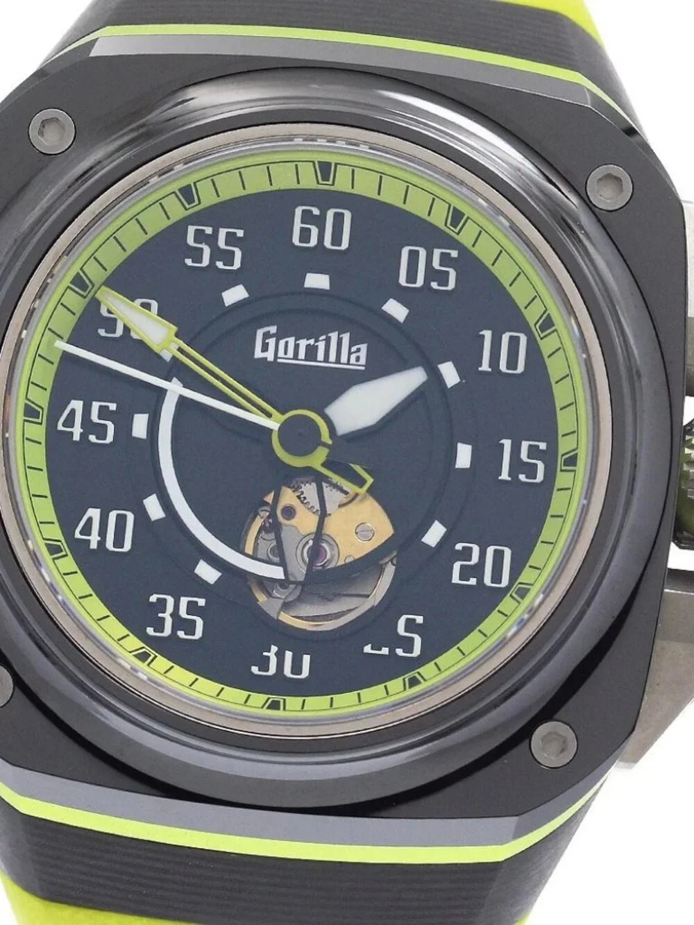 Gorilla Fastback GT Acid Green FBY35.0 black Dial Automatic Men's Watch_973063